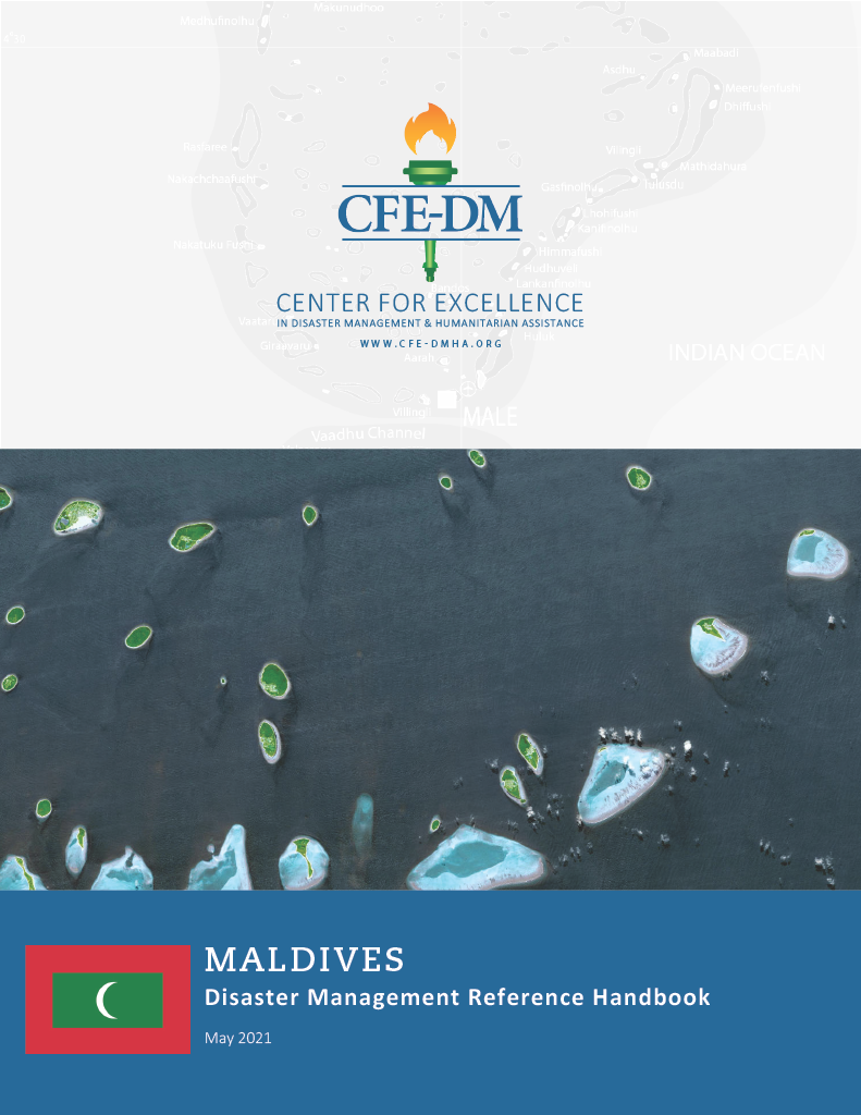 Maldives Disaster Management Reference Handbook