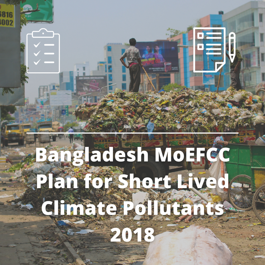 National Action Plan for Reducing Short Lived Climate Pollutants SAR